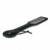 Zwarte paddle met metalen noppen