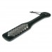 Zwarte paddle met metalen noppen