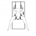 Leg & Bum Support Over The Door Swing