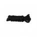 Kinbaku touw, mini - 1,5 meter - zwart