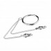 Metalen Halsband Met Tepelklemmen