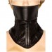 Lederen bondage nekcorset