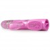 Stotende vibrator met kralen - Roze