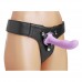 Royal Heart Strap-On Dildo - Paars