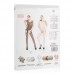 Zwarte Catsuit - Jarretel effect