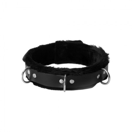 Leren Gevoerde Halsband